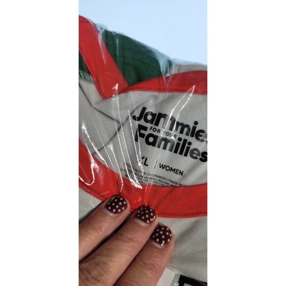 Women’s Jammies For Families Bear Pajamas Top &jogger Pajama Bottom Set Size XL - Picture 5 of 7